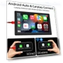 Wireless CarPlay Android Auto Car Multimedia Receiver — Stereo Receivers, Auto Launcher