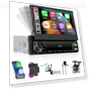 1DIN Car Audio System with Touch Screen — Stereo Receivers, Kayomart