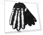 Bone Mesh Gloves with Skull Design — Handwear Collection, Zen Picks - Japan Product select -