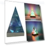 Pyramid Acrylic Lamp — Overhead Lighting, Fashion Jelewery