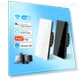 Wi-Fi Smart Switch with Glass Screen and Touch Panel — Smart Home Modules, COOKING-MALL