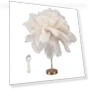 Feather Table Lamp with 3-Color Touch Switch — Desk & Table Lighting, GoolRC