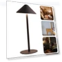 Wireless Desk Lamp with Adjustable Brightness — Study & Desk Lighting, Chic Home