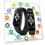 Smartband Heart Rate Smartwatch Fitness Tracker — Wearable Accessories, Tiktop2