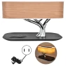 Bedside Lamp with Wireless Charging and Audio — Desk Lamp, KONNWEI
