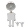 Robot Lamp Body Dimming Electric Candle Wax Melting Lamp, KONNWEI