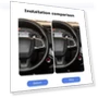 Wireless Steering Wheel Control Smart Multimedia Button — Keyless Entry, Rustic Elegance House