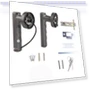 Smart Door Handle with Fingerprint and 2 Keys — Levers, Vestidos