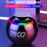 Bluetooth Speaker Night Light Alarm Clock — Desk Lamp, Daily necessities-V