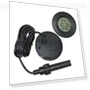 Mini LCD Round Embedded Digital Thermometer and Hygrometer with Probe Detection Module — Thermometers, TOP-MALL-001