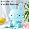 Cute Rabbit Lamp with Glasses, Blackcurrant