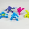 Fully assembled movable mini robot with hinge, Super Go
