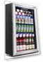 Mini Fridge Glass Door Beverage Cooler — Mini Fridges, Feelfunn