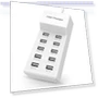 10-Port USB Charger Station — Chargers, Shenzhen Puleisile Electronic Co. Ltd.