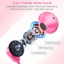 Pearl Beaded Wired Headphones, VOFUOE