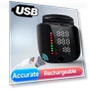 Rechargeable Wrist Blood Pressure Monitor with LED Screen — Blood Pressure Monitors, Melsya