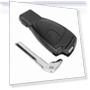 2Button Car Remote Smart Key Case Fob Shell — Key Holders & Accessories, Crystal