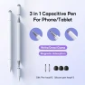 Magnetic Touchscreen Pen 3-in-1, Musk