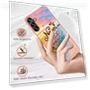 Case with IMD Marble Flower Pattern — Bumpers, Smartwatch 2025
