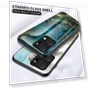 Marble Pattern Phone Case with Tempered Glass — Screen Protectors, Smartwatch 2025