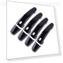 Glossy Black Smart Door Handle Covers — Interior Grab Handles, Tautoparts