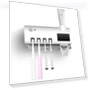 Automatic UV Light Smart Toothpaste Dispenser with Toothbrush Sterilizer — Toothbrush Holders, Refreshing Home