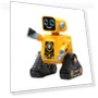 Programmable Engineering Robot with Wireless Remote Control — Interactive Figures & Robots, Ice Beauty