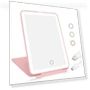 Triple Foldable Makeup Mirror with Lighting — Compact & Travel, Binchi Health Technology