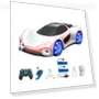 Concept Car with Remote Control and LED Lighting — Remote Control Cars, Toy