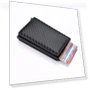 Thin Retractable Carbon Fiber Credit Card Holder Wallet — Wallets, Four Four