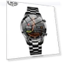Full Circle Touch Screen Smartwatch with Steel Strap — Wearable Accessories, LIGE