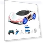 Concept Car with Remote Control and LED Lighting — Remote Control Cars, Schoolyard