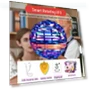 Glowing Smart UFO Flying Ball — Interactive Figures & Robots, Serene Greens