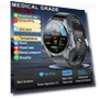 Smart Watch with ECG+PPG and Uric Acid Monitoring — Wearable Accessories, Zodvboz