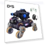 Trick Remote Control Mechanical Dog-Car with Light Music — Interactive Animal Companions, Play with You