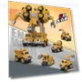 5-In-1 Alloy Deformation Dinosaur Engineering Robot Simulation Toy Set — Construction Kits, TK Toys