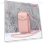 Leather Women's Wallet Bags with Touch Screen — Crossbody, Baking Heat