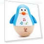 Penguin Musical Tumbler Toy — Infant & Early Childhood Playthings, TinyJoy