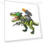 Remote Control Robot Tyrannosaurus Rex — Interactive Figures & Robots, mianduijifengba