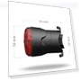 Bicycle Brake Tail Light — Bike Light Sets, ENLEE