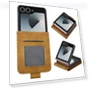 Card Holder Calf Texture PU Leather Folding Phone Cover — Flip Cases, Smartwatch 2025