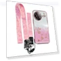 Flower Pattern TPU Gradient Phone Cover with Lanyards — Phone Accessories, Smartwatch 2025