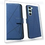 Geometry Imprinted Leather Phone Cover — Flip Cases, Smartwatch 2025