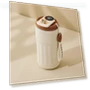 Smart Temperature Display Insulated Cup — Beverage Warmers, MENGN Top