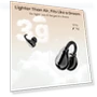 Clip On Earbuds Bluetooth 5.4 Wireless Earbuds Open Ear Bone Conduction Headphones — In-Ear Headphones, SIAWAG