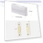 Hardwired Chime Kit with Transformer and Surface-Mount Button — Kits, Newhouse Hardware