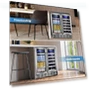 Dual Zone Beverage Cooler — Wine Storage Solutions, Velivi