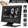 Alarm Clock with Large Color Touch Screen and Voice Control, Refreshing Home