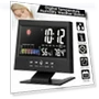 Alarm Clock with Large Color Touch Screen and Voice Control — Alarm, Refreshing Home