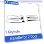Chrome Smart Car Door Handle Cover — Chrome Trim & Accessories